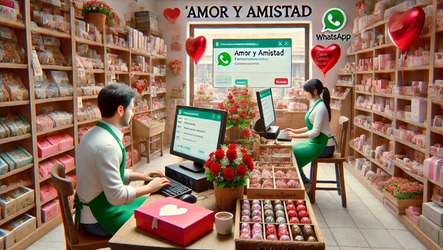 Aumenta las ventas en amor y amistad con WhatsApp en Colombia