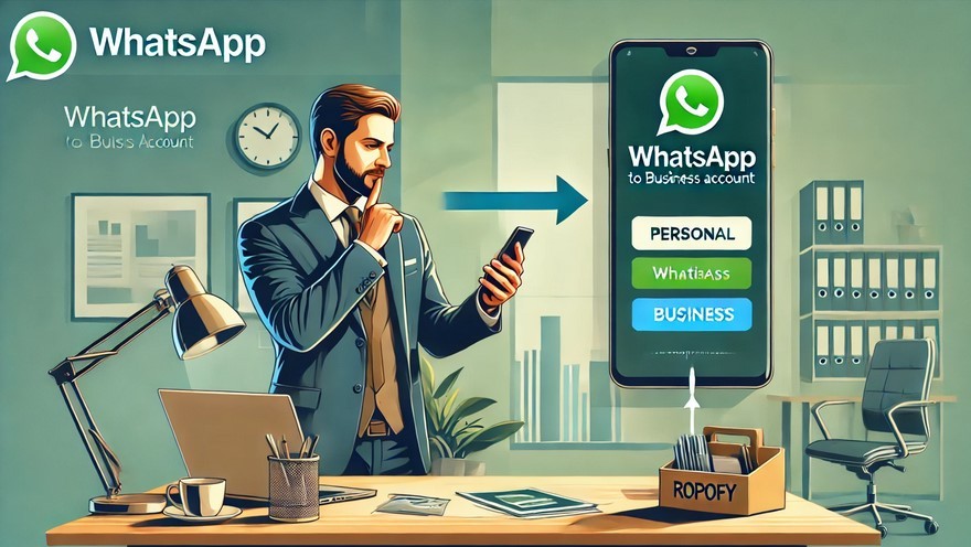 Cómo cambiar tu cuenta de WhatsApp a una cuenta de empresa