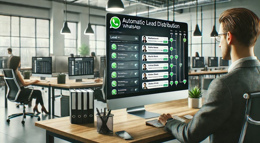 Distribución automática de leads o prospectos en WhatsApp, así se hace lead routing