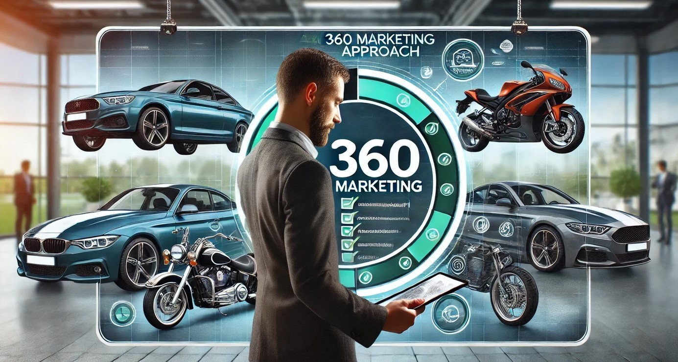 Marketing 360 en la industria automotriz: checklist para concesionarios de motos y carros